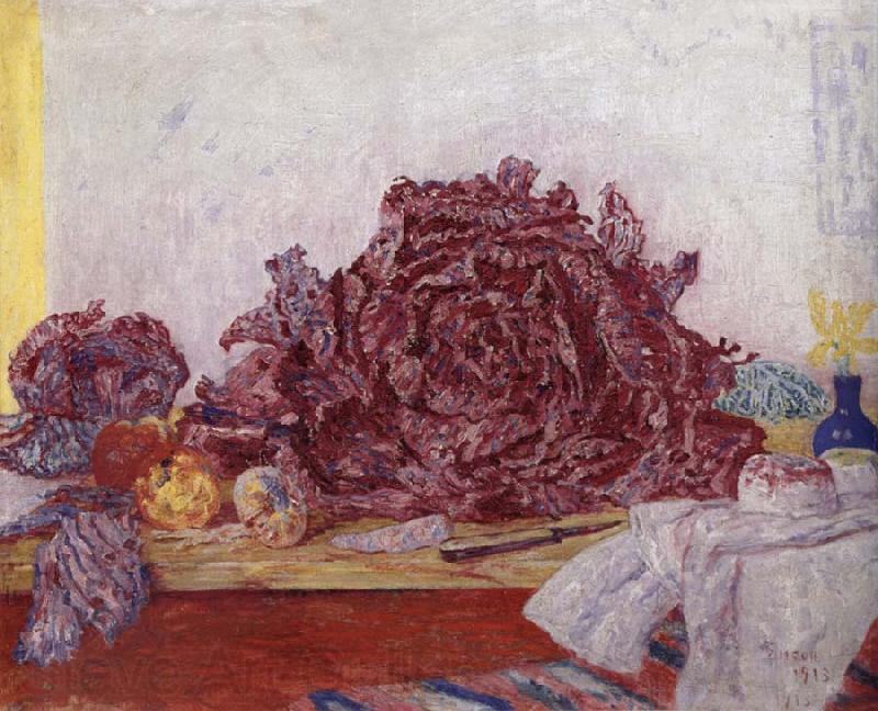 James Ensor Red Cabbages and Onion Spain oil painting art